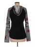 Ultra Flirt Black Long Sleeve Blouse Size M - photo 2