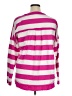 Crown & Ivy Stripes Pink Pullover Sweater Size XL - photo 2