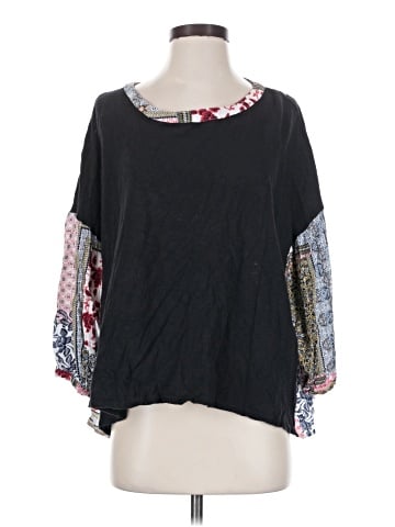 Umgee 3/4 Sleeve Blouse (view 1)