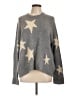 Zadig & Voltaire Stars Gray Pullover Sweater Size L - photo 1