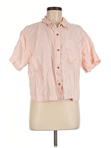 Athleta Short Sleeve Button-Down Shirt (view 1)