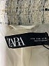 Zara Tweed Ivory Jacket Size M - photo 6