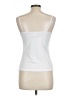 Candie's 100% Polyester White Tank Top Size L - photo 2
