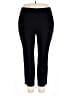 Lane Bryant Solid Black Active Pants Size 20R - photo 1