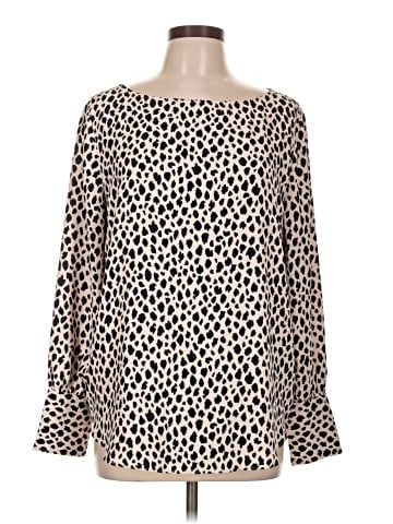 Ann Taylor Long Sleeve Blouse (view 1)