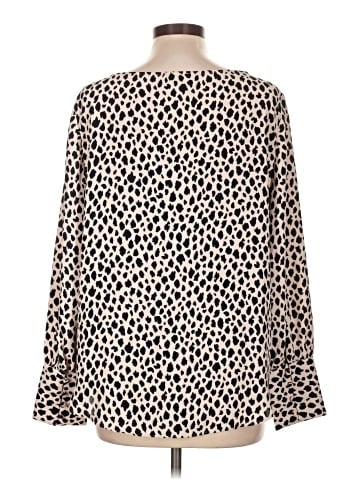 Ann Taylor Long Sleeve Blouse (view 2)