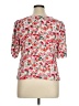 Old Navy 100% Rayon Pink Short Sleeve Blouse Size XL - photo 2