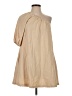 Things Between 100% Cotton Solid Tan Casual Dress Size S - photo 1