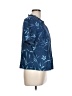 Requirements Blue Short Sleeve Blouse Size L - photo 4