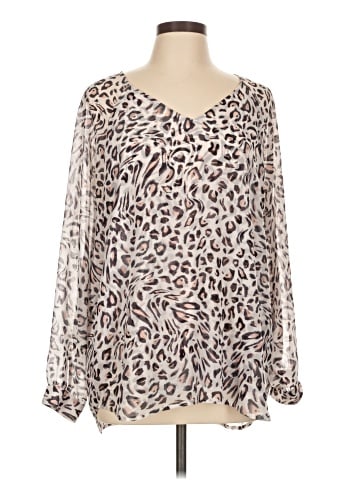 CAbi Long Sleeve Blouse (view 1)