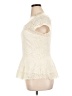 Candie's Ivory Short Sleeve Top Size XL - photo 5