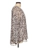 CAbi 100% Polyester Animal Print Ivory Long Sleeve Blouse Size L - photo 4
