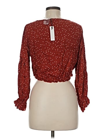Olivaceous Long Sleeve Blouse (view 2)