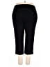 Chaps Solid Black Casual Pants Size 20 - photo 2