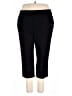 Chaps Solid Black Casual Pants Size 20 - photo 1