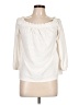 MICHAEL Michael Kors Ivory 3/4 Sleeve Blouse Size L (petite) - photo 1