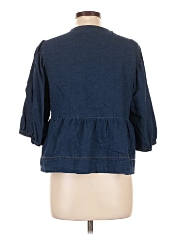 Velvet Heart 3/4 Sleeve Blouse (view 2)