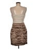Express 100% Polyester Tan Cocktail Dress Size 6 - photo 2