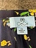 CeCe 100% Polyester Floral Black 3/4 Sleeve Blouse Size XS - photo 4