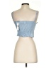 Olivaceous Blue Sleeveless Blouse Size S - photo 2