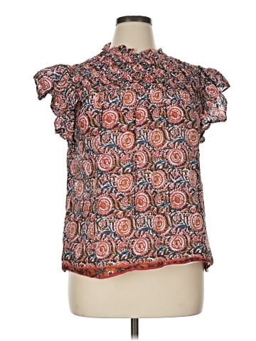 Jennifer & Grace Short Sleeve Blouse (view 1)