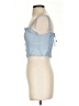 Olivaceous Blue Sleeveless Blouse Size S - photo 5