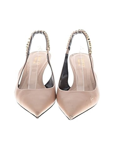 Gucci Signoria Embellished Slingback Pumps (view 2)