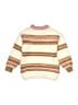 Zara Stripes Ivory Pullover Sweater Size 2 - 3 - photo 2
