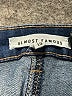 Almost Famous Solid Blue Jeans Size 13 - photo 7