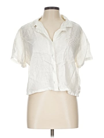Calypso St. Barth Short Sleeve Blouse (view 1)