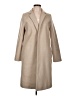 Zara 100% Polyester Tan Coat Size L - photo 1