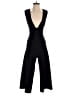 Nicole Miller Artelier Solid Black Jumpsuit Size 0 - photo 1
