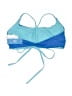 Cupshe Solid Blue Swimsuit Top Size L - photo 2