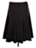 DressBarn Solid Black Formal Skirt Size 10 - photo 2