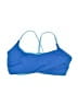 Cupshe Solid Blue Swimsuit Top Size L - photo 1