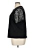 Rebecca Minkoff Black Short Sleeve Top Size XL - photo 5