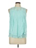 Christopher & Banks Teal Sleeveless Blouse Size L - photo 1
