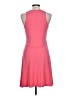 Athleta Solid Pink Casual Dress Size L - photo 2