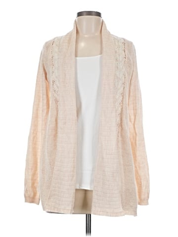Knitted & Knotted Wool Cardigan (view 1)