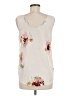 dalia 100% Polyester Ivory Sleeveless Blouse Size M - photo 2