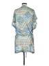 Jessica Simpson Paisley Blue Casual Dress Size Med - Lg - photo 2
