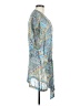 Jessica Simpson Paisley Blue Casual Dress Size Med - Lg - photo 4