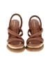 Paloma Barceló 100% Leather Tan Wedges Size EU 39 - photo 2