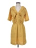 Ark & Co. 100% Polyester Yellow Casual Dress Size S - photo 1