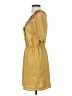 Ark & Co. 100% Polyester Yellow Casual Dress Size S - photo 5