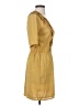 Ark & Co. 100% Polyester Yellow Casual Dress Size S - photo 4