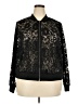 Torrid 100% Spandex Black Track Jacket Size 3X Plus (3) - photo 1