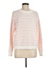 Bobeau Stripes Pink Pullover Sweater Size M - photo 1