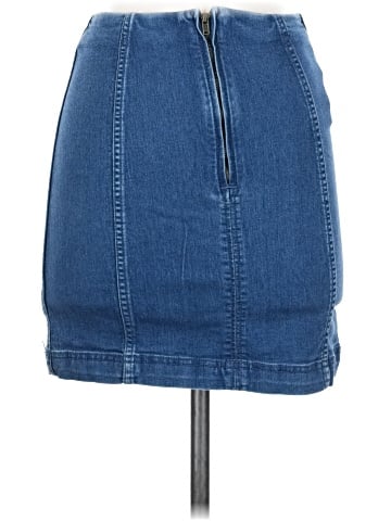 Free People Denim Skirt (view 2)