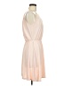 Alya Solid Pink Cocktail Dress Size M - photo 4